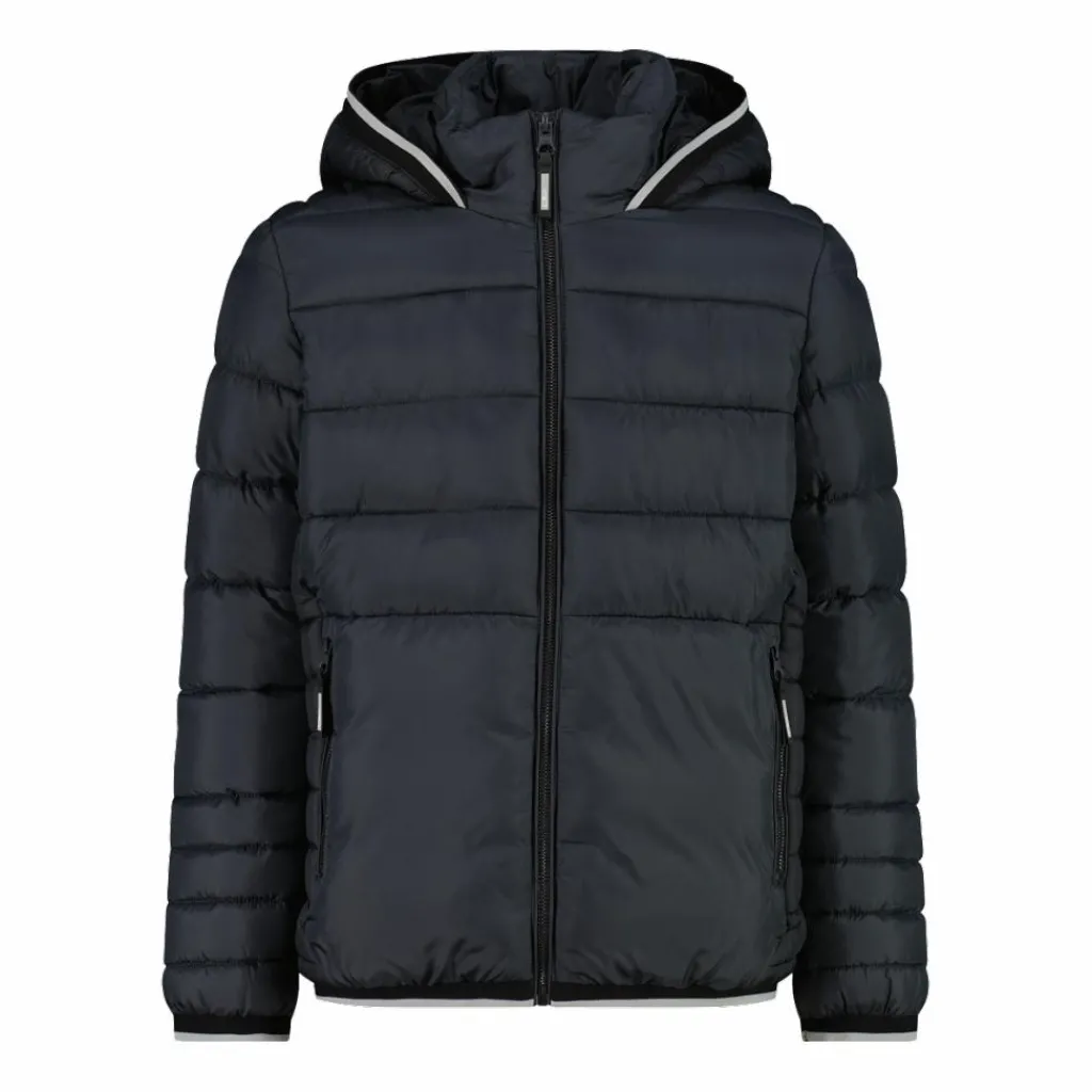Wattierte Jungenjacke mit Kapuze>CMP Online