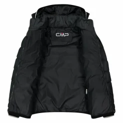 Wattierte Jungenjacke mit Kapuze><noscript><img width=