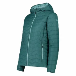 Wattierte Steppjacke mit Kapuze für Damen><noscript><img width=