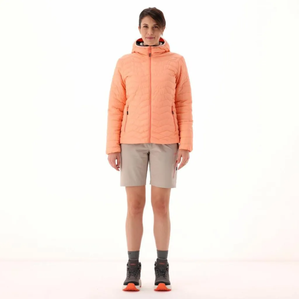 Wattierte Steppjacke mit Kapuze für Damen>CMP Sale