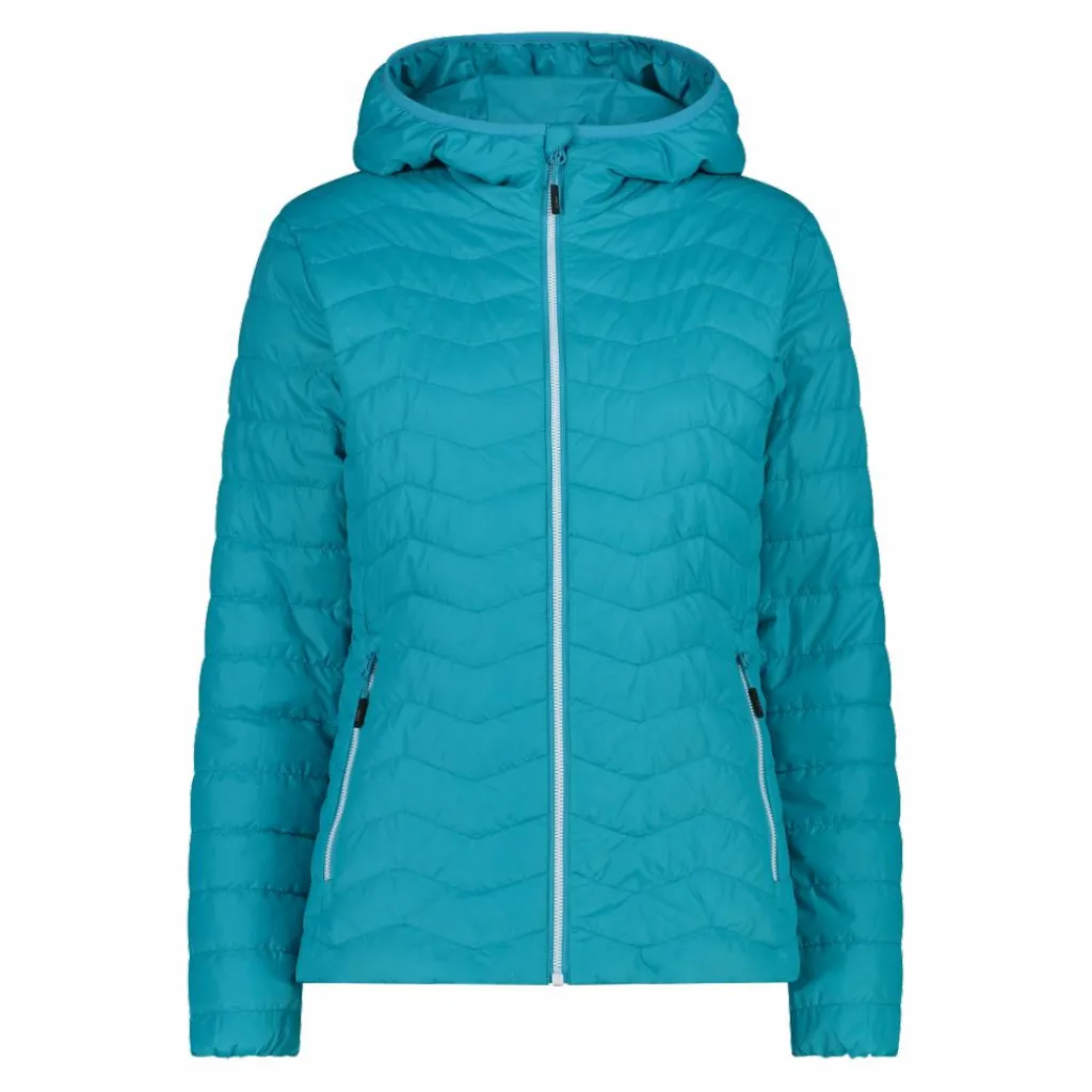 Wattierte Steppjacke mit Kapuze für Damen>CMP Sale