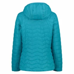 Wattierte Steppjacke mit Kapuze für Damen><noscript><img width=