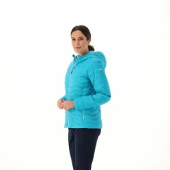 Wattierte Steppjacke mit Kapuze für Damen><noscript><img width=