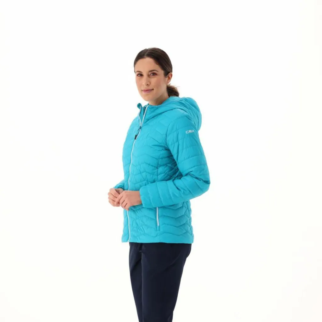 Wattierte Steppjacke mit Kapuze für Damen>CMP Sale