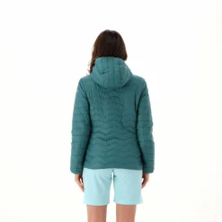 Wattierte Steppjacke mit Kapuze für Damen><noscript><img width=