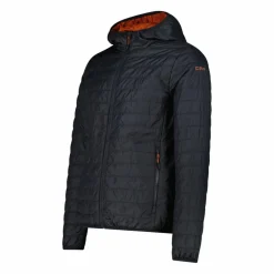 Wattierte Steppjacke mit Kapuze für Herren><noscript><img width=