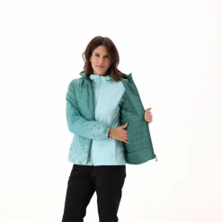 Wendejacke mit Muster für Damen><noscript><img width=