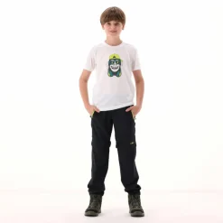 Zip-Off-Jungenhose aus Stretchgewebe><noscript><img width=