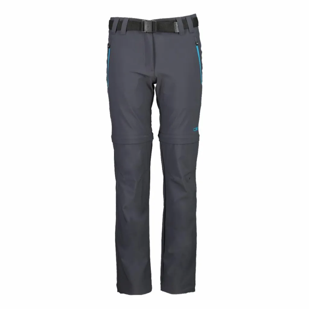 Zip-Off-Mädchenhose aus Stretchgewebe>CMP Hot