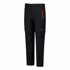 Zip-Off-Mädchenhose aus Stretchgewebe><noscript><img width=