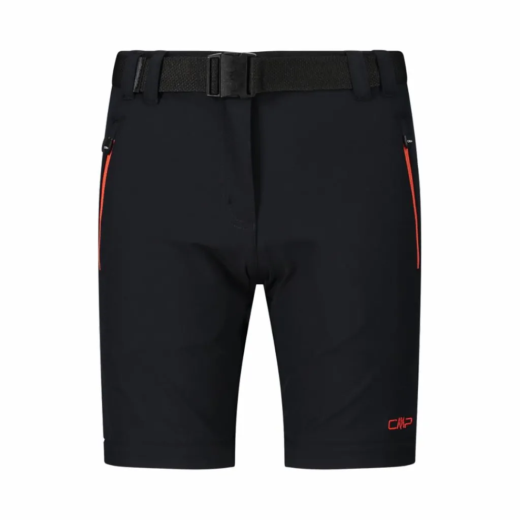 Zip-Off-Mädchenhose aus Stretchgewebe>CMP Hot