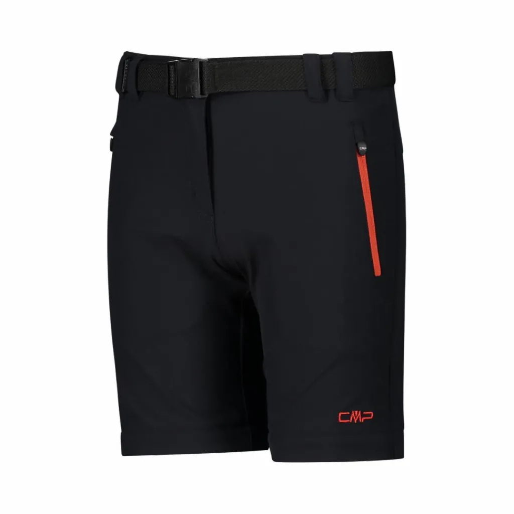Zip-Off-Mädchenhose aus Stretchgewebe>CMP Hot