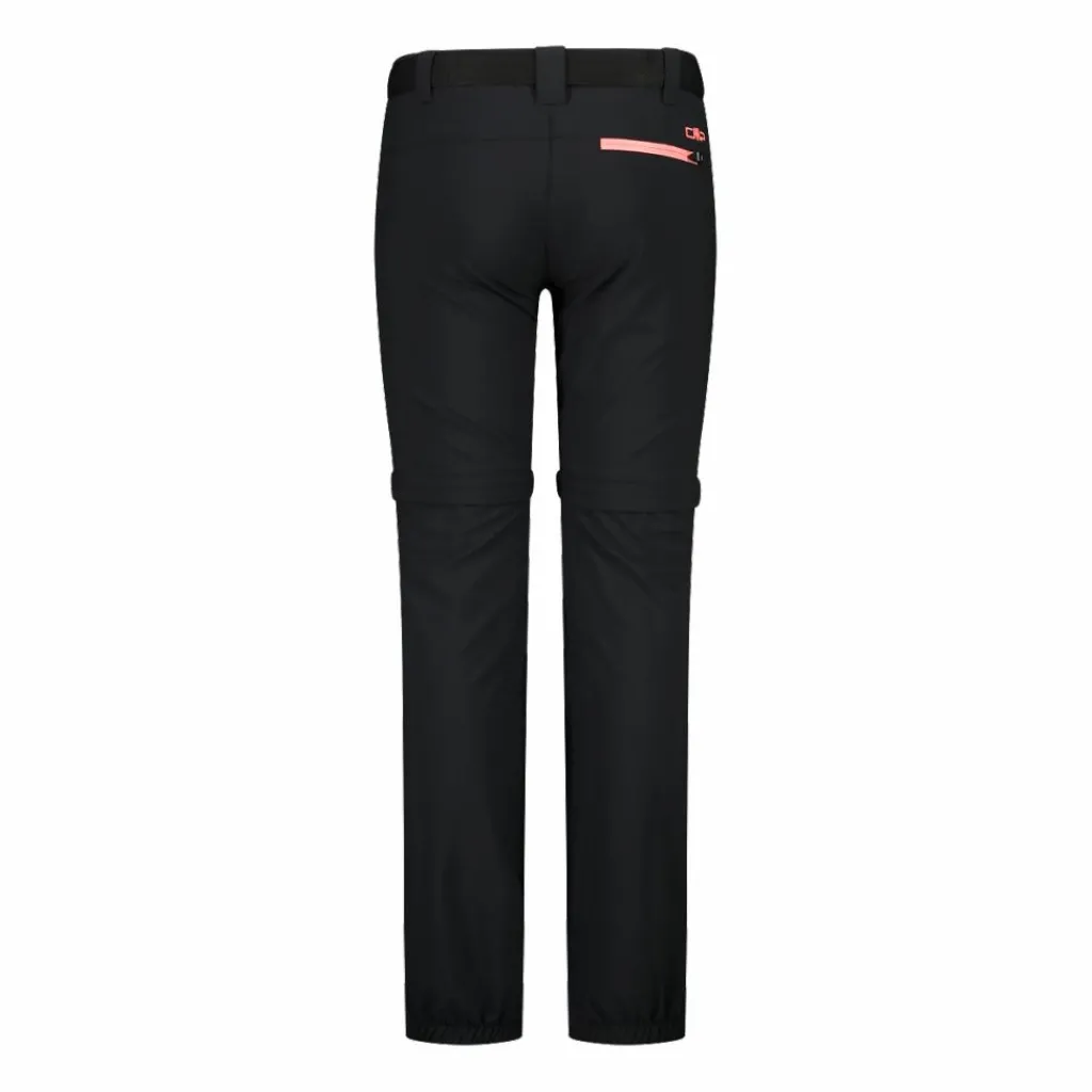 Zip-Off-Mädchenhose aus Stretchgewebe>CMP Hot