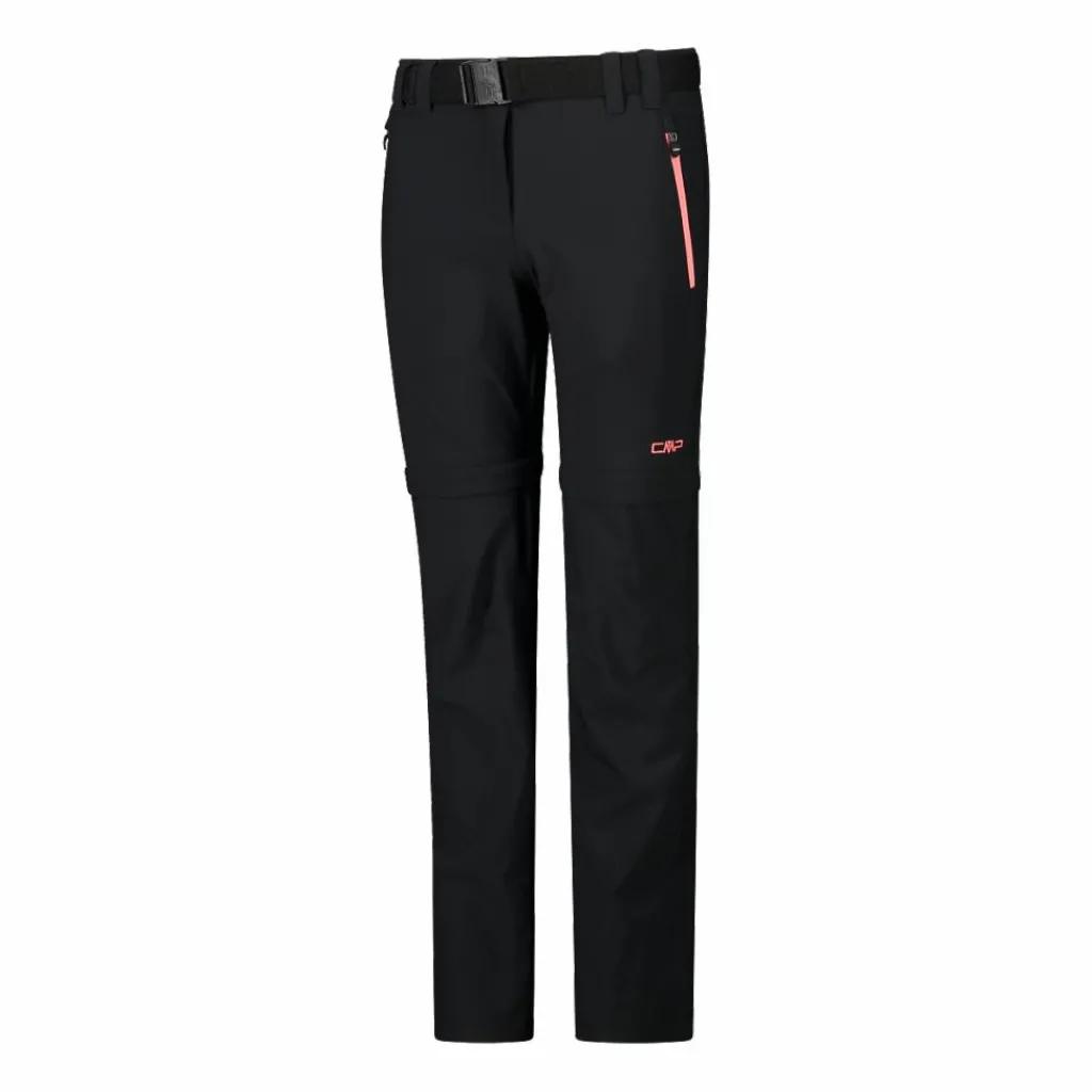 Zip-Off-Mädchenhose aus Stretchgewebe>CMP Hot