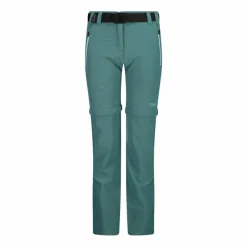 Zip-Off-Mädchenhose aus Stretchgewebe><noscript><img width=