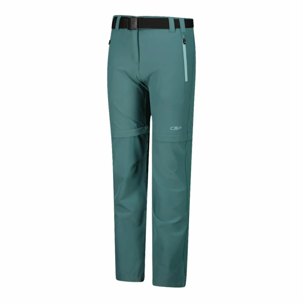 Zip-Off-Mädchenhose aus Stretchgewebe>CMP Hot