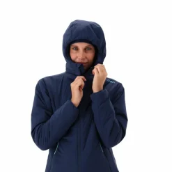 Zusammenfaltbare wasserabweisend Damenjacke mit Kapuze><noscript><img width=