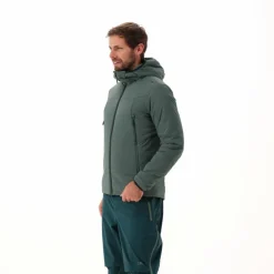 Zusammenfaltbare wasserabweisend Herrenjacke mit Kapuze><noscript><img width=