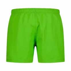 Zweifarbige Bermuda-Badeshorts><noscript><img width=